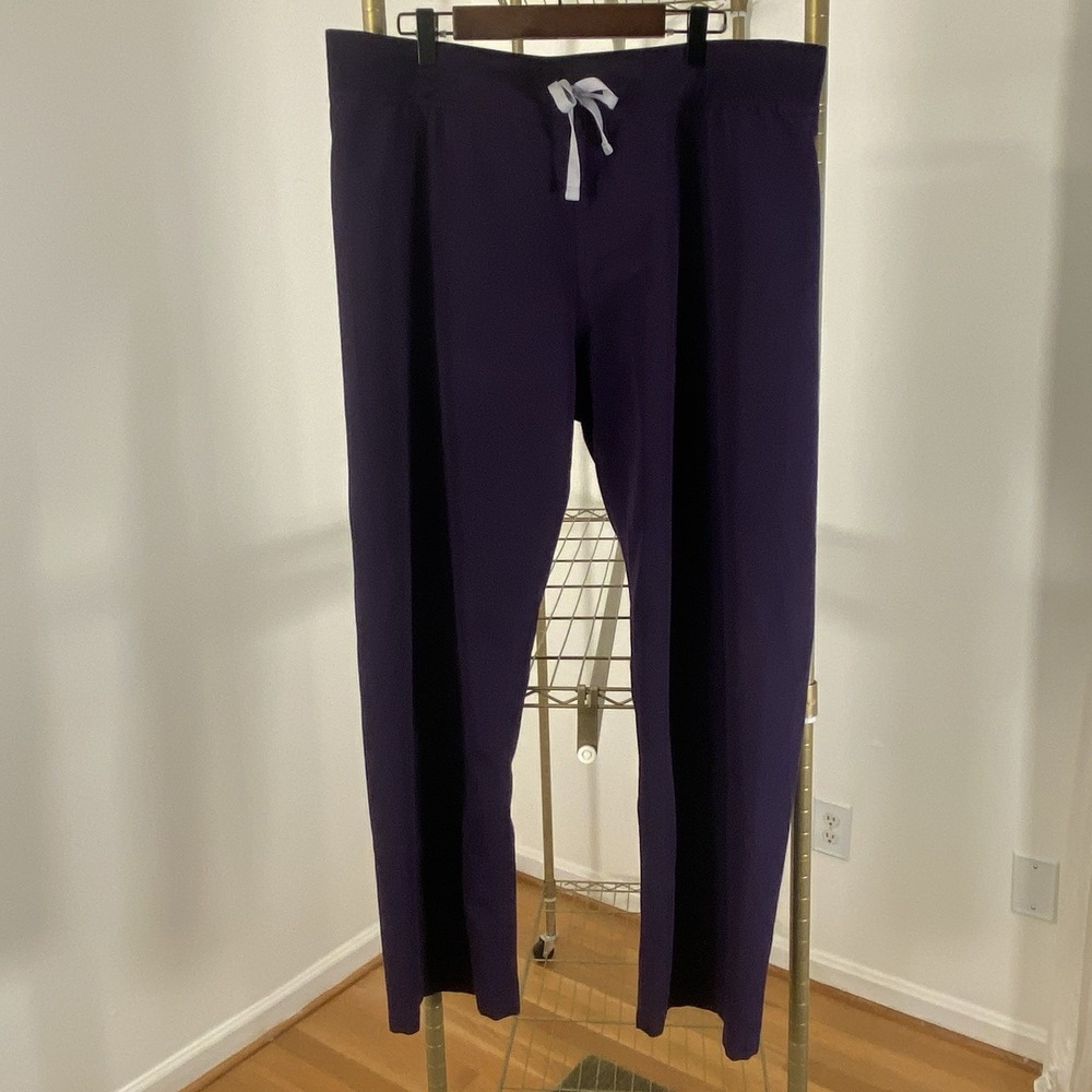 Figs Technical Collection Cargo Scrub Pants Purple Women's Size XL W23SW2020P